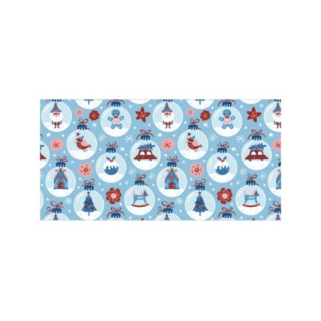 Basket for storing things "New Year's balls", size 35x50 cm-1