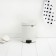 Brabantia Newcon bucket, plastic inner bucket, with a pedal, white color, 5 liters