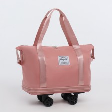 Bag Dor Rk Kol, 40*21*33/48/63, departure for Meln, with led, n/pocket, holding d/suit, pink