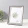Photo frame plastic 15x20 cm "Gabriel" gray with silver strip 2.2x19x24 cm