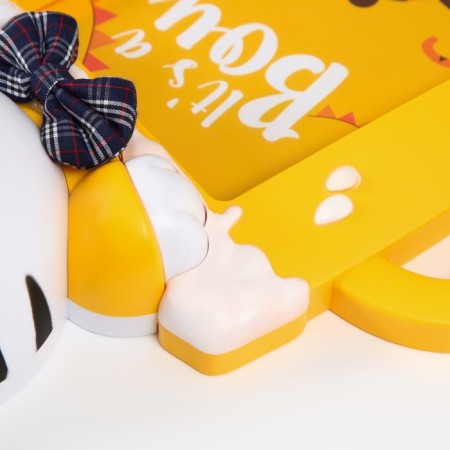 Photo frame plastic 16x11 cm "Tigerok in a cup" yellow 29.5x8x19.5 cm-3
