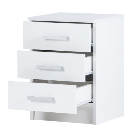 Bedside table TP-1, 400x380x560, white-1