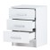 Bedside table TP-1, 400x380x560, white
