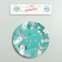 Paper plates "Lama", set, 6 pcs.