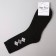 Socks male terry, black color, size 25-27