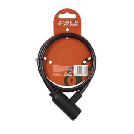 Lock Lockland bike castle, 8x650 mm, English key-9