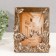 Photo frame Polystone 13x18 cm "Chamomile, tulips and poppies" silver and bronze 18x2.5x22 cm