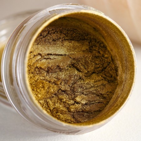 Kandurin dense "green gold" for chocolate and cupcakes, 2 g.-2