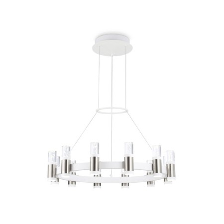 LED LED SCREED OF AMBRELLA LIGHT, LINTECH, FL6205, LED, 72 W, 5400LUM, 4200K, white color, chrome