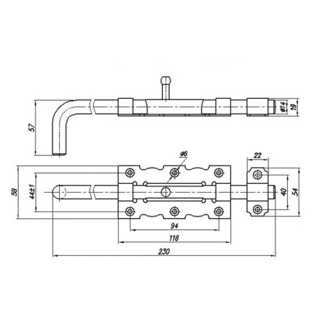 Harvesting gap ZD-110-GB-SL, black matte-5
