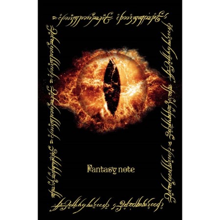 Fantasy Note. Traveler's notebook in Middle -earth