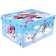 Gift box with a lid, folding, 31x25.5x16 cm, Minnie Mouse and unicorn
