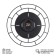 Wall-wall clocks of metal "Venice", silent, D-50 cm, black, aa