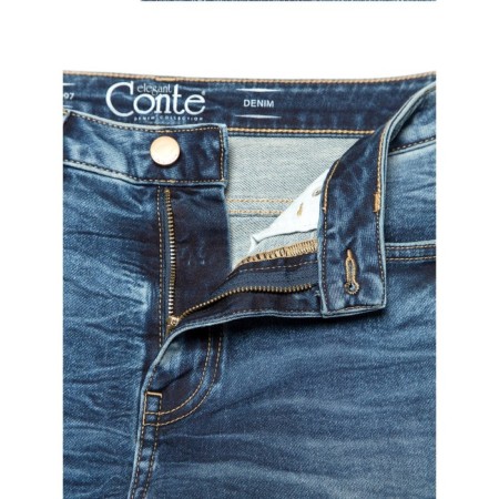 Women's jeans Conte Elegant Mom Fit, Size S, Authentic Blue Color-7