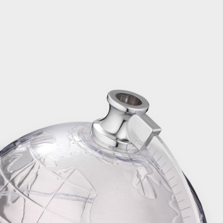 Beer Tower with a funnel "Earth ball", 1.9 l, silver color-4