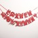 Garland on the tape "Happy Birthday", length 174 cm, Minnie Mouse