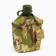Army hiking Flake "Adventure" 1 l for water, with a pot, plastic, cover for cartoons