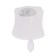 Lamp for the toilet with the sensor engine., RGB, 3 W, IP68, from BAT. 3*aaa, white
