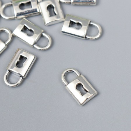 Decor for creativity Metal "Naughty Castle" silver 5017M009 1.4x0.8 cm
