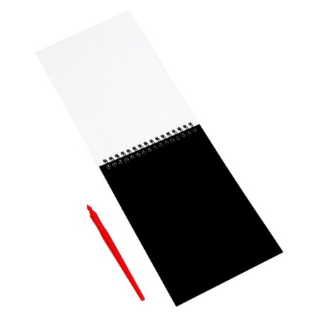 New Year's notebook - New Year's engraving “New Year! Transport ", 10 sheets, stickers sheet-5