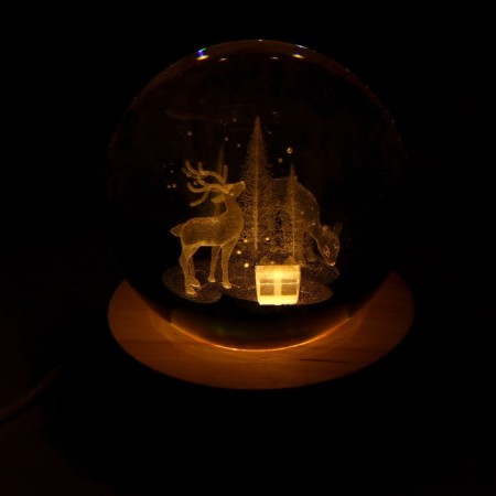 New Year's lamp "New Year! Fairytale forest "-4