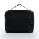 Cosmetic bag is a zipper on a zipper, black color