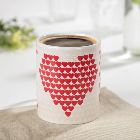 Homeleon mug Ceramic share "I love you", 350 ml, red color-1