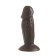 Fallomitator Erowoman Realistic, on the suction cup, 100 x 31 mm, PVC, black