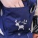 Backpack-kenguru/hips “deer”, blue color