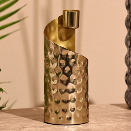 Sal candlestick 15 cm, aluminum-1
