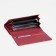 Women's wallet on magnets, burgundy color