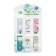 A set of magnetic bookmark for books Calligrata 6 pieces, "animals", mix