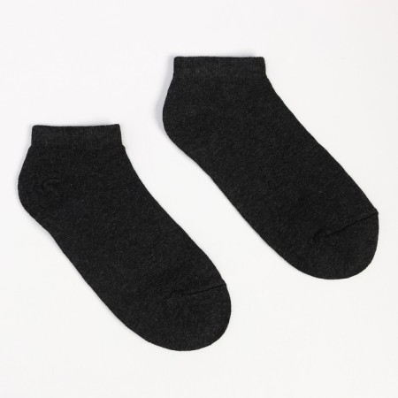 Male socks shortened, pavement color, size 29-1