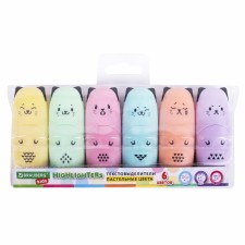A set of markers of textbooks of 6 Centers 1-5mm Brauberg Kids 