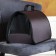 Bag - Animal carrying hard No. 3, nylon, 43 x 28 x 22 cm, brown