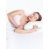 Anatomical pillow for sleeping on the side, size 60x40 cm, with memory effect