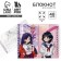 Double notebook on the crest, soft cover, size 15x12cm, 48 liters of “anime”