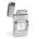 Gas lighter for smoking "Clock on the strap", piezo, silver