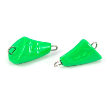Cargo bullet-excentric painted pissy Yaman 10 pcs., 14 g, green-2