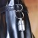 Address - capsule for a note, 2.2 x 1.3 cm, silver