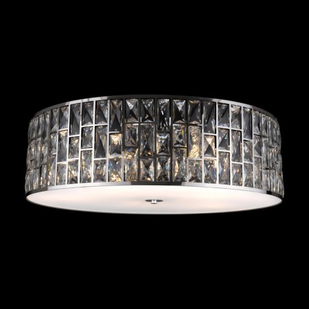 Suspension lamp Maytoni Mod184PL-06CH, 6HE27, 60W, 70x70x23 cm, chromium color-3