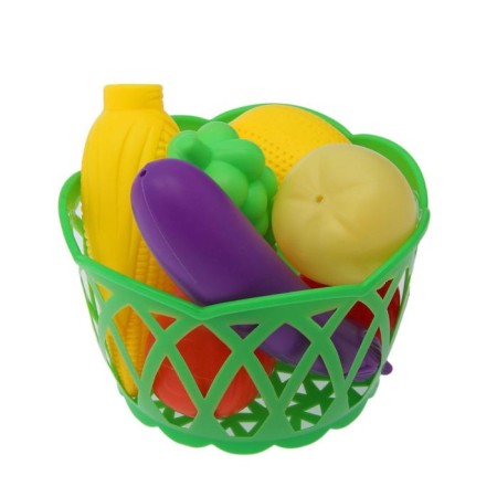 Set of products "Fruits and vegetables in the basket", 8 objects, mix-4
