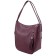 Bag-bag, lightning department, burgundy color