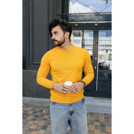 Jumper male ise, size 58, yellow color