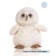 Soft Gulliver toy "Owl Sofia", white color, 23 cm