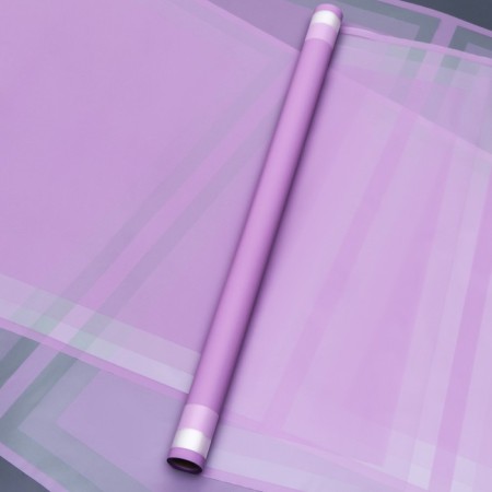 Flower film 58cm*10m, lilac-3