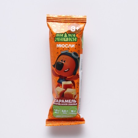 Baton Musly cereal mi-mi-Mimki caramel, 24 g