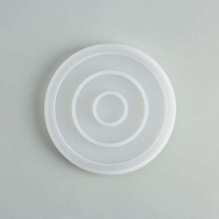 Set for creating a gypsum pan with dried flowers "Circle"-2