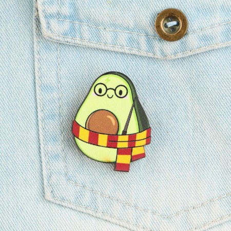 New Year's icon "Avocadoxedaur", 3.2 x 4 cm-1