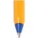 Ballic handle Schneider Tops 505, node 0.8 mm, orange case, light -resistant ink, blue